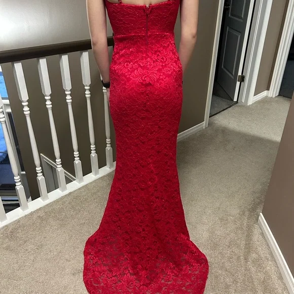 Red Prom Dress - Picture 2 of 5